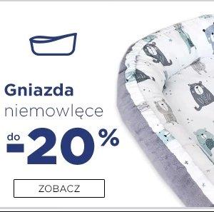 Gniazda niemowlęce w 5.10.15 do -20%