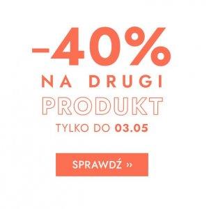 -40% na drugi produkt w Modivo