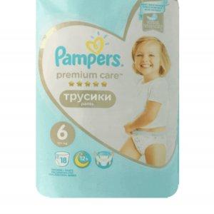 PAMPERS PREMIUM CARE pieluchomajtki 6