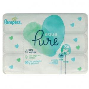 PAMPERS AQUA PURE chusteczki pielęgnacyjne dla dzieci