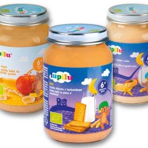 LUPILU Kaszka z herbatnikami, Deser, lub Kaszka mleczna BIO - trzeci produkt -99%