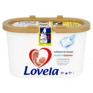 Lovela - Kapsułki do prania białych i kolorowych ubranek i pieluszek w super cenie