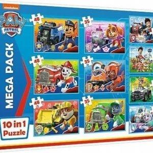 Puzzle 10w1 Ekipa PSI PATROL Paw Patrol 90355 Trefl -69%