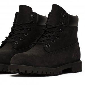 Timberland Heritage 6" Premium Młodzieżowe Czarne