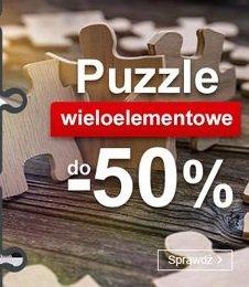 Puzzle wieloelementowe w Smyku do -50%
