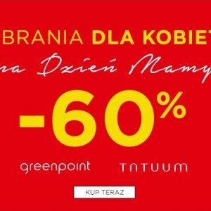 Ubrania dla kobiet na Dzień Mamy w 5.10.15 do -60%