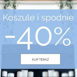 Koszule i spodnie w Endo do -40%