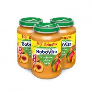 Bobovita - 3 x Deser brzoskwinie, jabłka, mango w super cenie