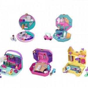 Polly Pocket. Kompaktowe zestawy FRY35, mix