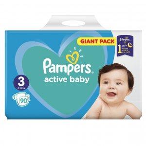 Pampers Active Baby, różne rodzaje