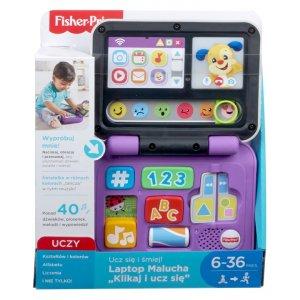 Fisher Price Laptop malucha Klikaj i ucz się -19%