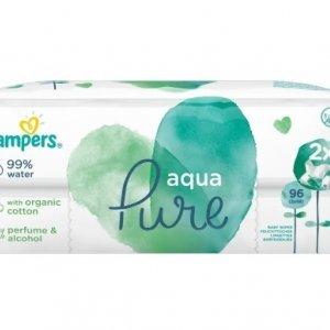 Pampers Aqua Pure Chusteczki nawilżane dla niemowląt