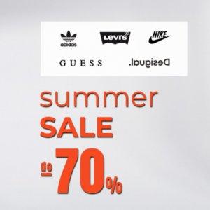 GUESS, Desigual, adidas, NIKE, LEVI'S wyprzedaż do -70%