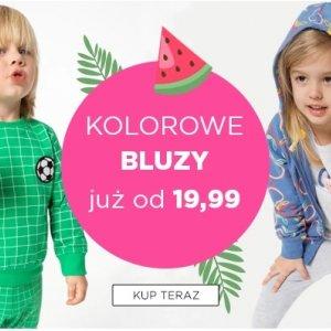 Kolorowe bluzy w 5.10.15 od 19,90 zł