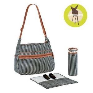 Lassig Marv Torba z akcesoriami Urban bag Pinstripe anthracite -19%