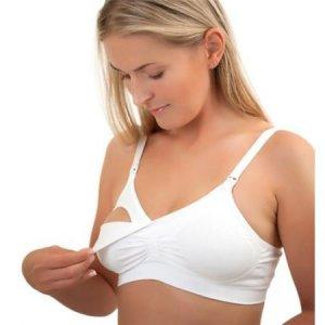 BABYONO Biustonosz do karmienia rozm. C80-85 biały -15%