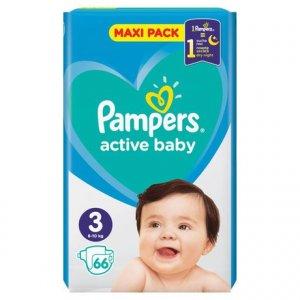 Pampers - Active Baby 3 Maxi Pack waga 6 - 10 kg