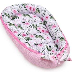 JUKKI Kokon Long z lamówką - In Garden Pink -16%