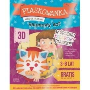 Piaskowanka 3D - Balonowy kot Outlet -73%