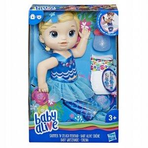 HASBRO BABY ALIVE LALKA SYRENKA BLOND  -67%