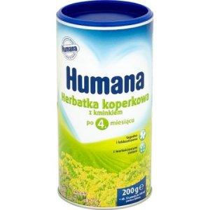 HUMANA Herbatka koperkowa z kminkiem po 4. miesiącu -47%