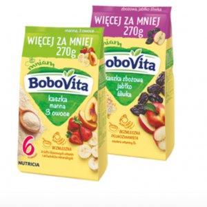 Kaszka BoboVita, 270 g 2 opakowanie -44%