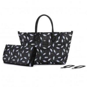 Torba MOMMY BAG Black Kinderkraft