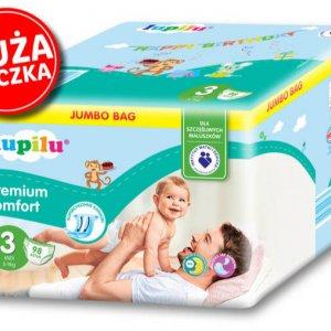 LUPILU PREMIUM COMFORT Pieluszki Junior, Maxi lub Midi -38%