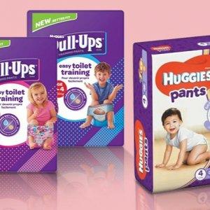 Pieluszki Huggies w Bee - druga paczka -50%