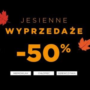 Jesienne wyprzedaże w 5.10.15 -50%