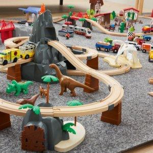 Hit cenowy - PLAYTIVE® Zestaw do zabawy - ekspres miejski, dworzec lub park dinozaurów