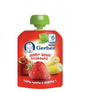 Mus owocowy Gerber - kup 3 zapłać mniej