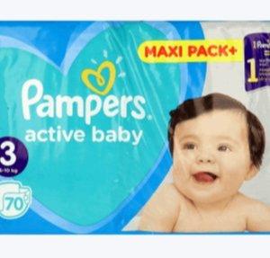 Pieluszki PAMPERS Active Baby 6