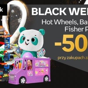 Hot Wheels, Barbie, Fisher Price -50zł