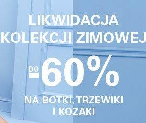 Likwidacja kolekcji zimowej w CCC do -60%