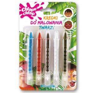 Hit cenowy - CHLAPU CHLAP Kredki do malowania twarzy