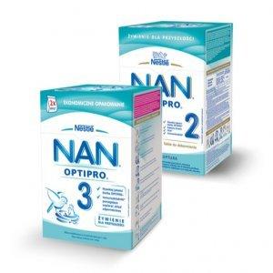 NESTLÉ Mleko NAN 2, 3, 4** lub 5 - drugi produkt -50%