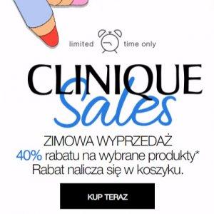 Zimowa wyprzedaż w Clinique do -40%