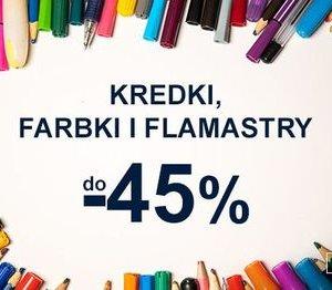 Kredki, farbki i flamastry w Smyku do -45%