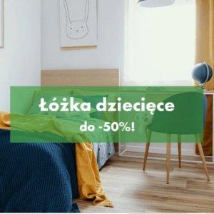 Łóżka dziecięce na Allegro do -50%