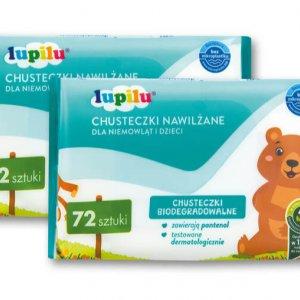 LUPILU Biodegradowalne chusteczki nawilżane dla dzieci - kup 2 za 5 zł