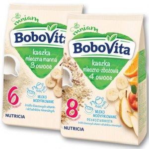 BOBOVITA Kaszka mleczna, mleczno-ryżowa lub bezmleczna - drugi produkt -50%