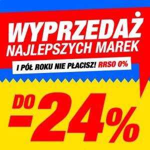 Wyprzedaż najlepszych marek w RTV EURO AGD do -24%