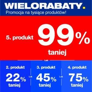 Wielorabaty w RTV EURO AGD - piąty produkt nawet 99% taniej