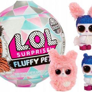 L.O.L SURPRISE ZWIERZĄTKO FUTRZAK FLUFFY PETS WINTER -73%