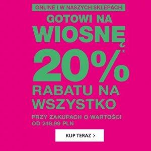 Gotowi na wiosnę w Peek&Cloppenburg wszystko -20%