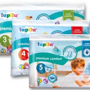 LUPILU PREMIUM COMFORT Pieluszki 3 midi, 4 maxi lub 5 junior - drugi produkt -60%