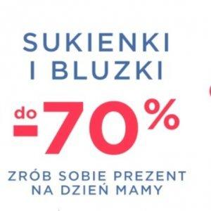 Dzień Mamy - sukienki i bluzki w 5.10.15 do -70%