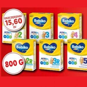 NUTRICIA Mleko Bebiko 2, 2R, 3, 3R, 4 lub 5 drugi produkt -40%