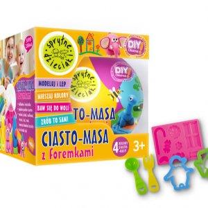 Hit cenowy - SPRYTNE DZIECIAKI Zestaw kreatywny: ciastomasa z foremkami